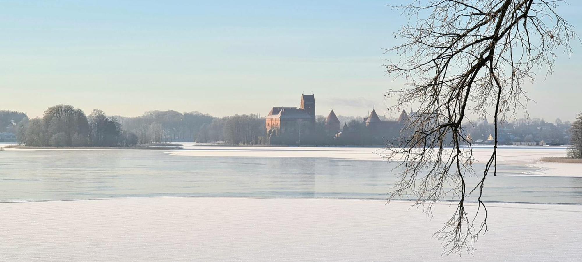 Hotel Slenis Trakuose Trakai Esterno foto